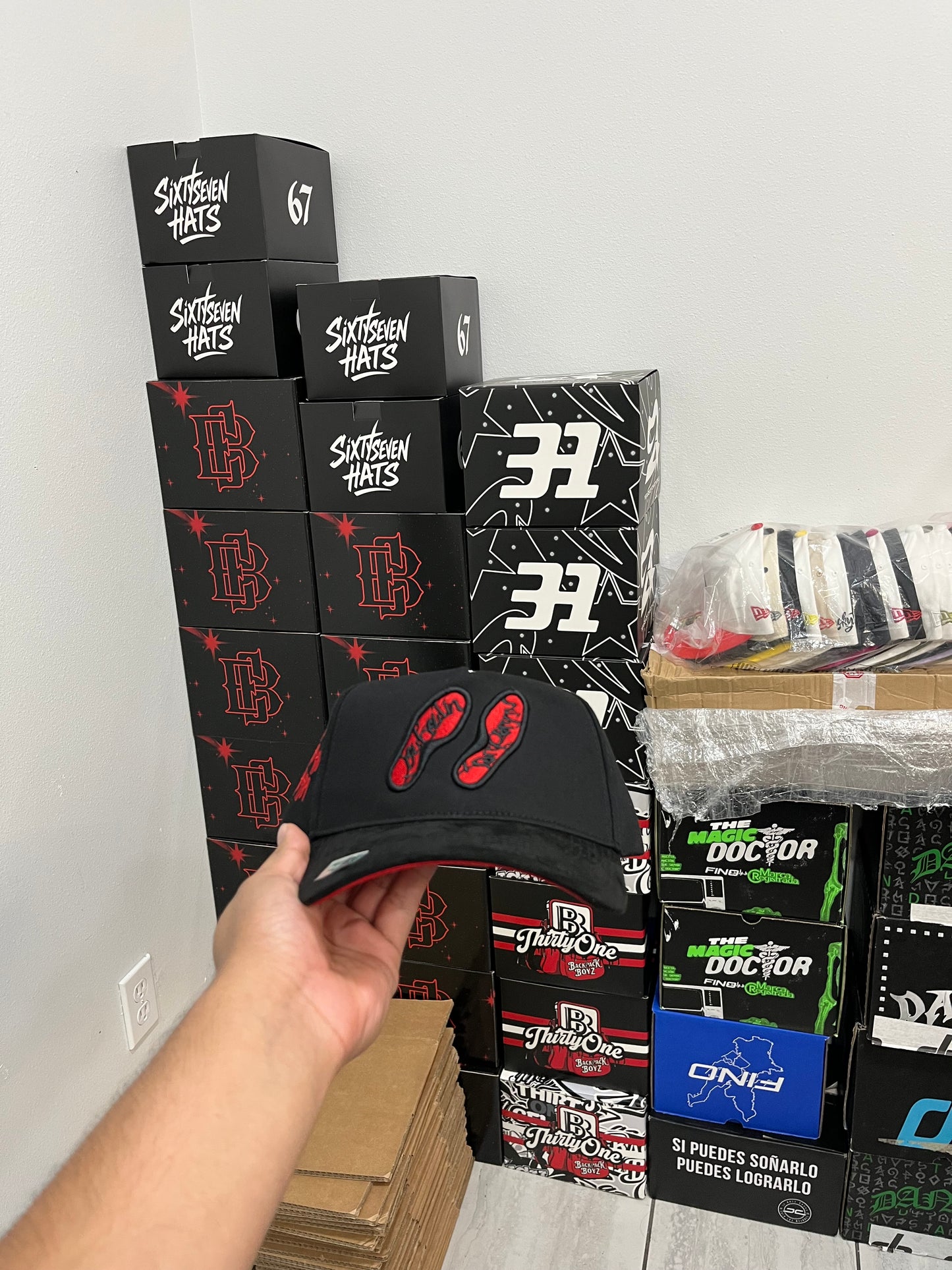 Caps Fans (Suela Roja)