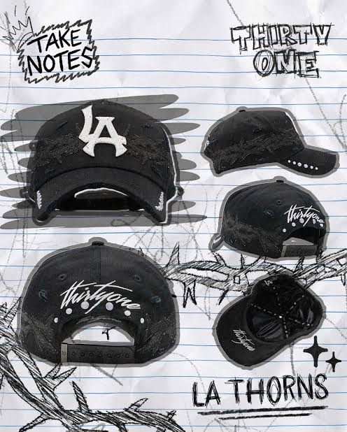 31 Hats “LA Thorns” Full Set